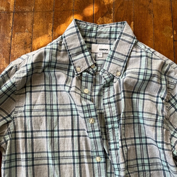 BUNDLE - 3 Sonoma Men’s Button Down Shirts - SMALL - Picture 6 of 7